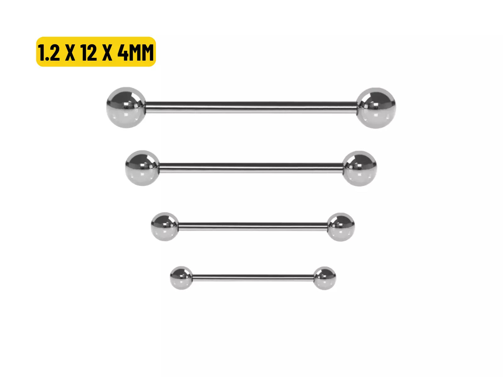 MICRO RETO AÇO - 1.2 X 14 X 4MM