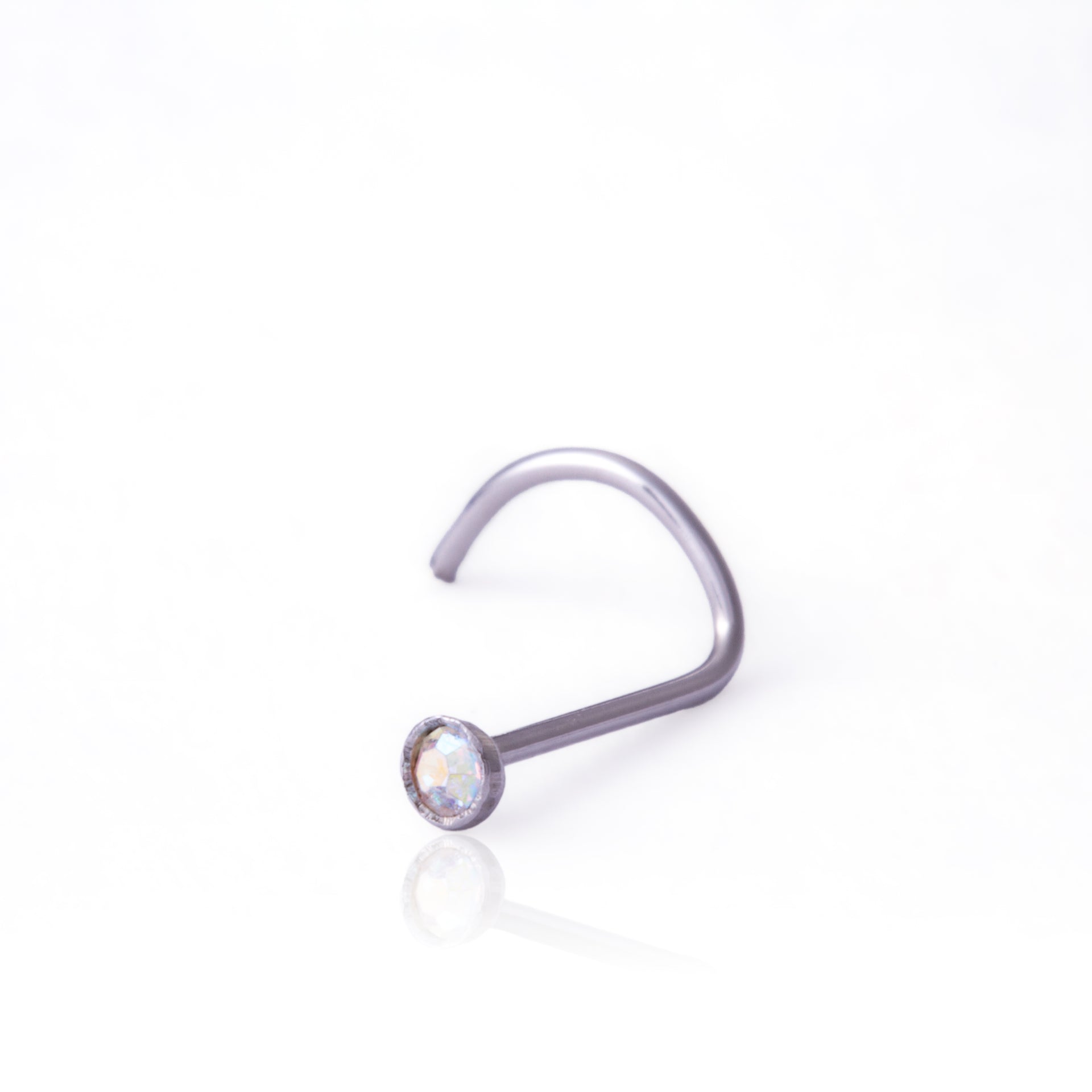 NOSTRIL AÇO C/ STRASS - BOREAL