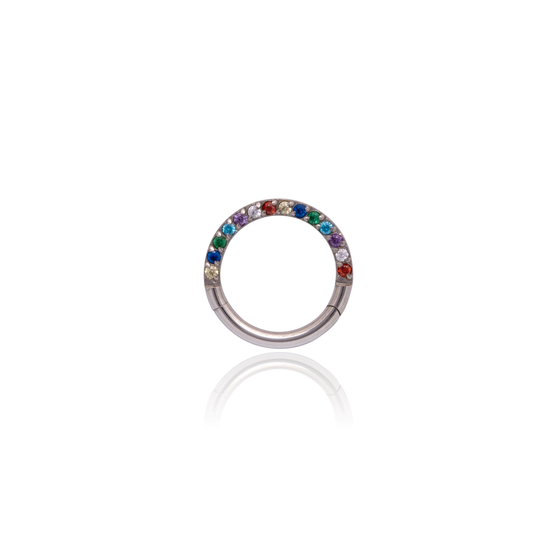 SEGMENTO CLICKER AÇO FRONTAL MULTI COLORS - 6MM